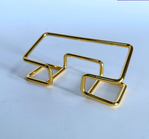 Organizador de Mesa para Escritório em Metal Dourado com Design Bonito, Suporte para Cartões de Visita - Product Image 6