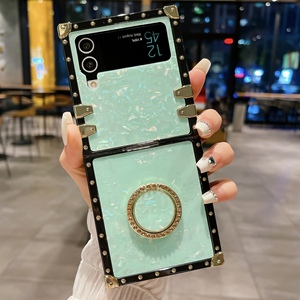 เคสลายหอยสังข์พร้อมห่วงตั้งสำหรับ Galaxy Z flip 4สำหรับ Galaxy Z flip <span class=keywords><strong>5</strong></span>/flip 6เคสกันกระแทก - Product Image 5