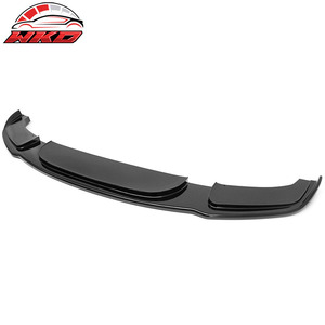 Convient pour BMW F10 Série 5 Berline 2011-2016, lèvre de pare-chocs avant style HM, noir brillant - Product Image 5