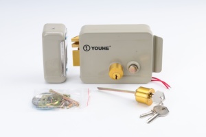Serrure intelligente monocylindre de haute qualité, sécurité supérieure, placage nickel fer, serrure de jante à commande électrique pour bois/aluminium YOUHE - Product Image 3