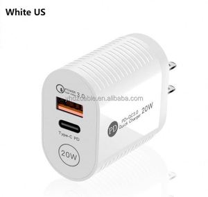 20W PD <b>USB</b>-<b>C</b> Desktop Charger 5V/3A Fast Charging <b>USB</b> Wall <b>Adapter</b> for iPhone 15/14/13 Pro Max and More - Product Image 3