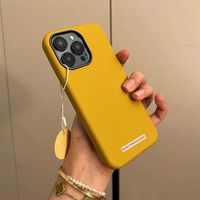 Coque de téléphone portable antichoc souple à motif de dessin animé anglais avec grand trou, compatible avec les modèles 12/13/14/15/16PROMAX