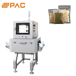 Hiệu quả cao Tự động <span class=keywords><strong>X</strong></span>-<span class=keywords><strong>Ray</strong></span> Máy quét kim loại màn hình cảm ứng phụ trợ máy đóng gói cho gói thực phẩm 1 năm bảo hành - Product Image 2