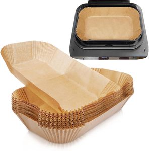 กระดาษรองอบสำหรับหม้อทอดไร้น้ำมัน ปลอดสาร BPA ย่อยสลายได้ 120 ชิ้น กันน้ำ - Product Image 1