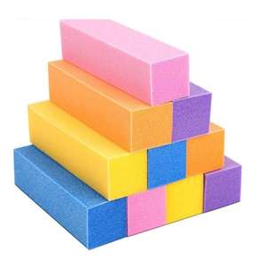 Toptan özel 4 yollu beyaz tırnak törpüsü blok tampon çivi için - Product Image 3