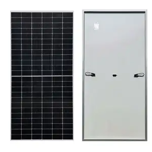 大功率太阳能电池板650W卢克索太阳能电池板Eco-455W-166 Estados Unidos Paneles Solares中国制造