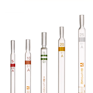 Pipettatura in vetro per pipetta graduata trasparente di alta qualità - Product Image 2