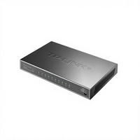 Commutateur Cloud d'entreprise TL-SG2210, Full Gigabit, 10 ports avec isolation VLAN, 8 ports RJ-45 + 2 ports SFP, gestion web, Chine