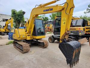 Excavadora diésel de alto rendimiento de 6 toneladas, cojinete de bomba de engranajes de motor de venta fuerte capacidad de trabajo de Komatsu usado Original de 2, 0 - Product Image 4