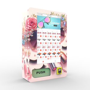 32 inch tự động kỹ thuật số màn hình cảm ứng treo tường nghệ thuật móng tay máy bán hàng tự động cho giao dịch thẻ - Product Image 2