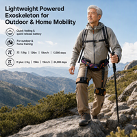 Exosquelette robotique d'assistance à la marche, combinaison d'assistance sportive légère et réglable pour la course, la randonnée et le soutien de la force des jambes
