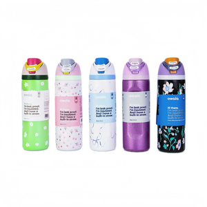 ขวดน้ำกีฬาสแตนเลสสตีล 304 แบบเก็บอุณหภูมิ Owa Same Style เก็บความร้อน/เย็นได้ 12-24 ชั่วโมง พกพาสะดวก เหมาะสำหรับใช้กับเครื่องดื่มร้อน/เย็น ของขวัญ - Product Image 1