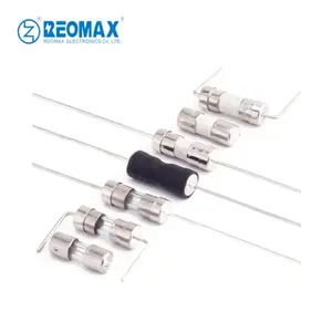 REOMAX 3.6*10 4*11mm Glass Fuse 200mA-12A 250V/125V Axial Lead Cartridge Glass Tube Fuses