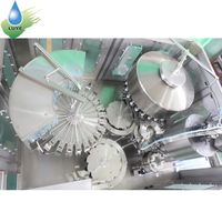 Ligne de production complète automatique 3 en 1 de remplissage de bouteilles d'eau liquide en PET machine d'embouteillage d'eau minérale pure en usine