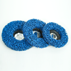 Disque à lamelles à changement rapide en nylon de haute qualité, noir, bleu, violet, disque de ponçage en nylon 100mm 115mm 125mm - Product Image 2