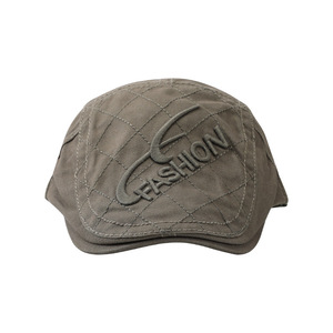 Wholesale Custom Vintage Pure Cotton Breathable Beret Hat Unisex Casual Minimalist <strong>Painters</strong> Cap Men Women Beach Sports Party Ski - Product Image 5