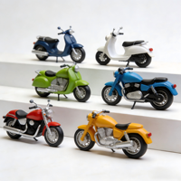 Figurine Seni Piramida Religius 3D Resin Buatan Tangan dengan Ukuran Kustom dan Lukisan Tangan - Model Kendaraan Konstruksi Mobil/Motor/Truk untuk Rumah