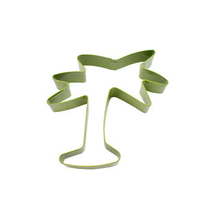 Moule à biscuits en acier inoxydable en forme de <span class=keywords><strong>palmier</strong></span> de coco, pour fruits, biscuits, pâte, pain grillé, créativité, moule à sucre en poudre - Product Image 1