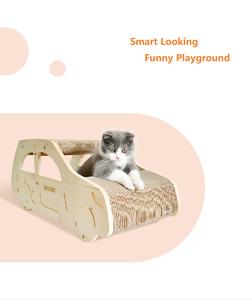 <span class=keywords><strong>Cat</strong></span> Scratch <span class=keywords><strong>Lounge</strong></span> Houten Krassen Meubels Kat Scratchers Met Kattenkruid - Product Image 3