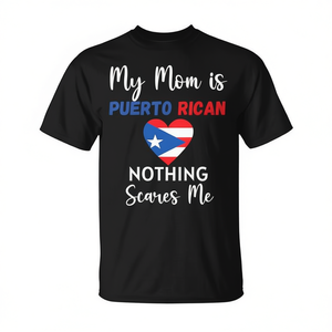 Mi mamá es puertorriqueña, nada me asusta, camiseta, orgulloso hijo, hija - Product Image 2