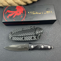 Couteau de poche pliant de survie M390 en acier pour le camping en plein air avec couteau tactique d'autodéfense