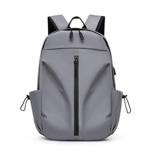 Bolsa de Viaje Casual de Gran Capacidad, Material Oxford, con Cierre, Moderna, Impermeable, para Estudiantes Universitarios, con Puerto USB - Product Image 2