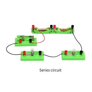 Équipement d'expérimentation de circuits simples, série étudiante, ampoule parallèle, boîte d'expérimentation électrique éclairée, ensemble de sciences physiques - Product Image 2