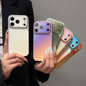 Funda para iPhone 17 con Ventana Grande y Degradado, Acabado Mate AG para Apple 16 Pro Max, Simple, Resistente a Impactos, Borde Suave, Carcasa Rígida para 15 - Product Image 2