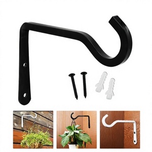 Yiwang ตะขอแขวนผนังสำหรับกระถางต้นไม้ทำจากเหล็กแข็งแรงทนทาน - Product Image 1