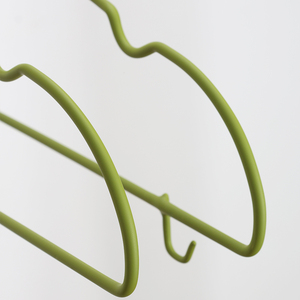 Tốt nhất bán vải móc áo nhựa giặt móc áo với móc kim loại chống trượt móc áo nhựa cho người lớn - Product Image 4