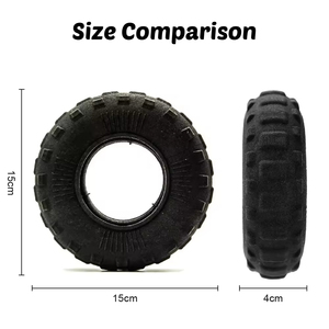 <span class=keywords><strong>AFP</strong></span> özel dinozor köpek çiğnemek oyuncak-agresif Chewers ve diş sağlığı için TPR lastik top ile Bite dayanıklı peluş - Product Image 4