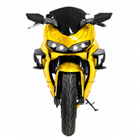Custom Color High Speed Electric Motorcycle 5000W Powerful Motor 72V Lithium Battery E Motorbike for Adult Racing