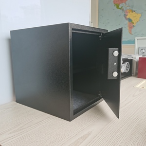 High-end heavy-duty luxury steel electronic password fingerprint wall-mounted safe with removable shelf for office home hotel - Product Image 5
