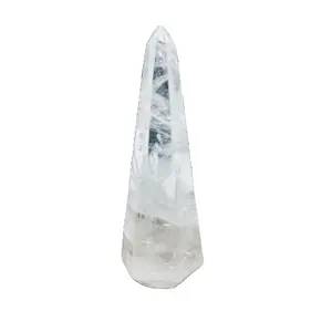 wholesale high quality natural stone crystals healing stones amethyst Clear Rose Quartz crystal Wand Crystal tower Mica tower