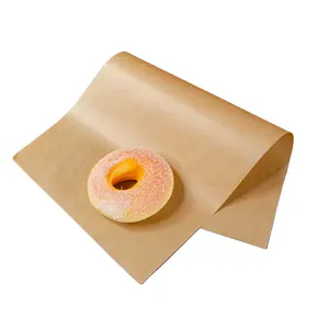 PFAS free oven safe up to 230 wholesale disposable paper non stick custom logo parchment food paper