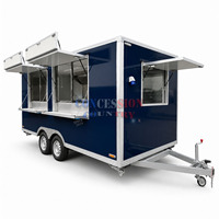 Camion de restauration mobile commercial de 14 pieds et 16 pieds, remorque alimentaire personnalisée avec cuisine complète à vendre aux États-Unis, en Australie et en Europe