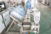 Machine de remplissage d'eau entièrement automatique 3 en 1, ligne de production d'eau pure de 5 gallons, eau minérale, machine d'embouteillage de 19 L