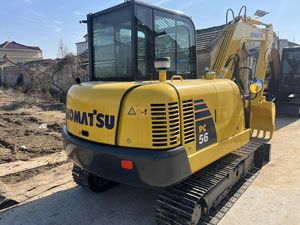 Komatsu PC56 Mini Excavator 3 Ton Operating Weight With Digging Bucket Core Engine Component Used <b>Engineering</b> <b>Machine</b> - Product Image 3