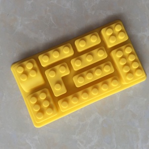 TangChu in Stock Wholesale <b>Building</b> <b>Block</b> Silicone Chocolate Mold Long Strip Ice Tray Mold Homemade Chocolate Wax Bead Mold - Product Image 2