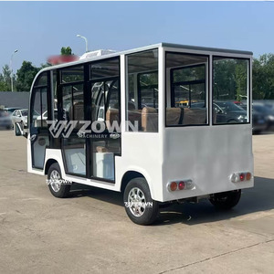 Bus touristique électrique étanche IP65 avec composants électroniques, adapté à toutes les conditions météorologiques pour les zones touristiques en bord de lac et humides - Product Image 2