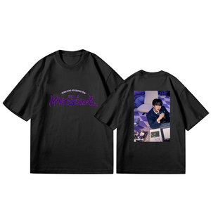 T-shirt à manches courtes Kpop Idol Gourp Stray Kids 4TH FANMEETING Magic School Vente en gros - Product Image 2
