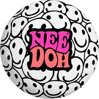 Balle anti-stress souple et colorée avec motif doodle, sensation de pâte, gel doux à presser pour soulager le stress et décorer le bureau