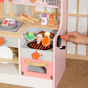 Set Gioco Cucina BBQ <span class=keywords><strong>per</strong></span> Bambini con Fornello Realistico e Cibo Finto, Giocattolo da Cucina <span class=keywords><strong>per</strong></span> Divertimento all'Aperto - Product Image 2