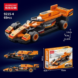 Blocchi da Costruzione per Auto da Corsa a Frizione, Kit Modello di Auto Sportiva con Piccole Particelle, Giocattolo Educativo per Bambini - Product Image 5