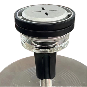 Têtes de chicha en silicone et verre personnalisables de haute qualité, vente en gros d'usine, bols à chicha, accessoires de fumage en métal et cristal, en boîte - Product Image 3