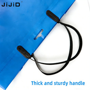 ถุงช้อปปิ้งแบบมีหูหิ้ว JIJID ถุงเสื้อ<span class=keywords><strong>ยืด</strong></span>หลากสีสำหรับธุรกิจขนาดเล็ก ถุงพลาสติก - Product Image 4