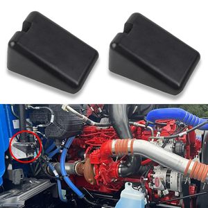 <b>Hood</b> Bumper Support M75681 L856081 Black TPE <b>Engine</b> Protective Cover For Peterbilt 567 579 Kenworth Trucks - Product Image 1