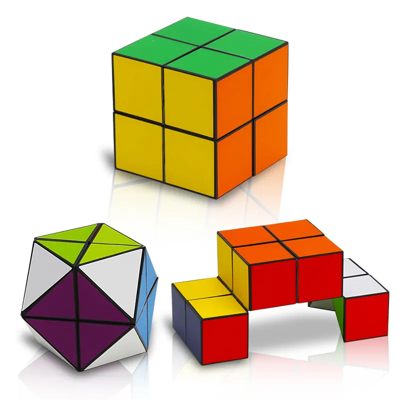 Khối Rubik Xếp Hình Ma Thuật 3D, <span class=keywords><strong>Đồ</strong></span> <span class=keywords><strong>Chơi</strong></span> Giáo Dục Giải Đố KHỐI RUBIK Giải Nén Ma Thuật Tuyệt Vời