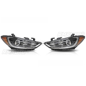 Kit de feux antibrouillard avant à LED, feux de jour, ensemble de carrosserie pour Hyundai Elantra 2016-2018, accessoires auto - Product Image 5