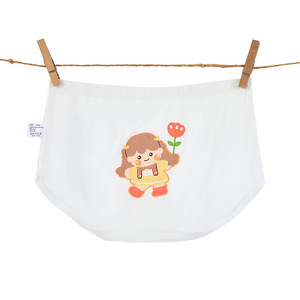 Braguitas Infantiles con Dibujos Animados, Ropa Interior para Niñas Pequeñas, Bragas Transpirables de Algodón, Ropa Interior para Niños - Product Image 1